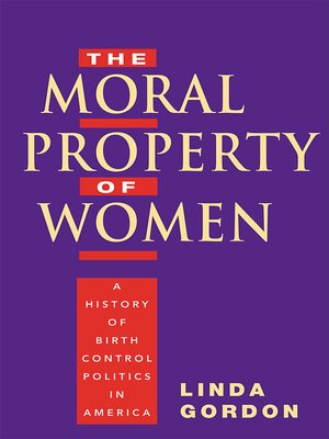cover image of The Moral Property of Women